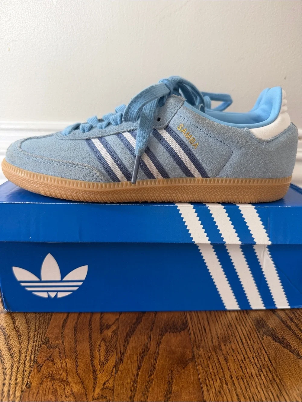 adidas Samba Kids Suede size 4